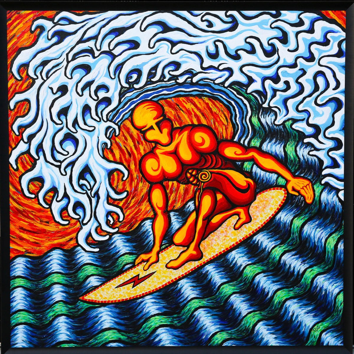 J Riddle Surfer Tubed Surfer – J.Scott.Lytle
