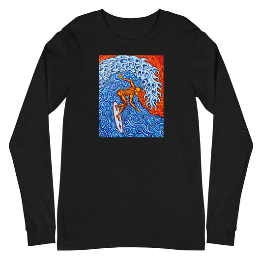 Liquid Surfer. Unisex Long Sleeve Tee