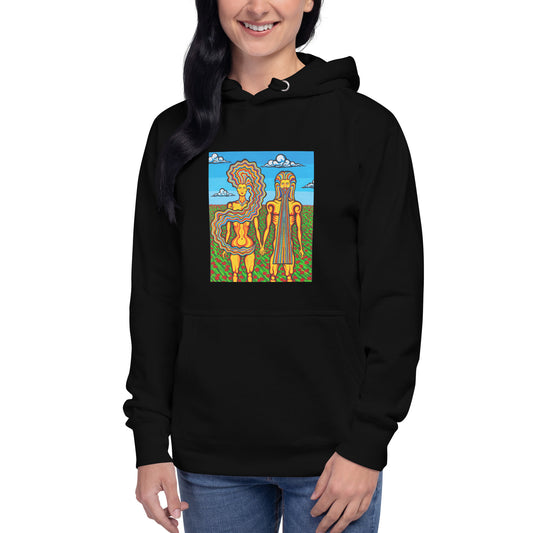 Ma and Pa Earth. Unisex Hoodie