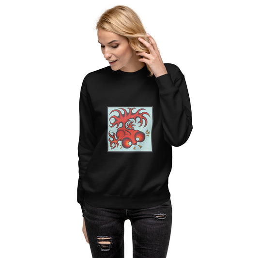 Red Fish. Unisex Premium Sweatshirt