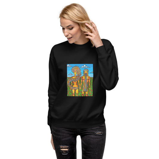 Ma and Pa Earth. Unisex Premium Sweatshirt