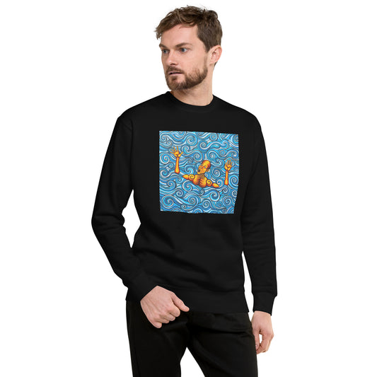 Drowning in 2021. Unisex Premium Sweatshirt