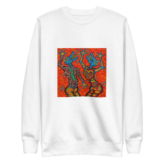 Dancing Dogz 5. Unisex Premium Sweatshirt