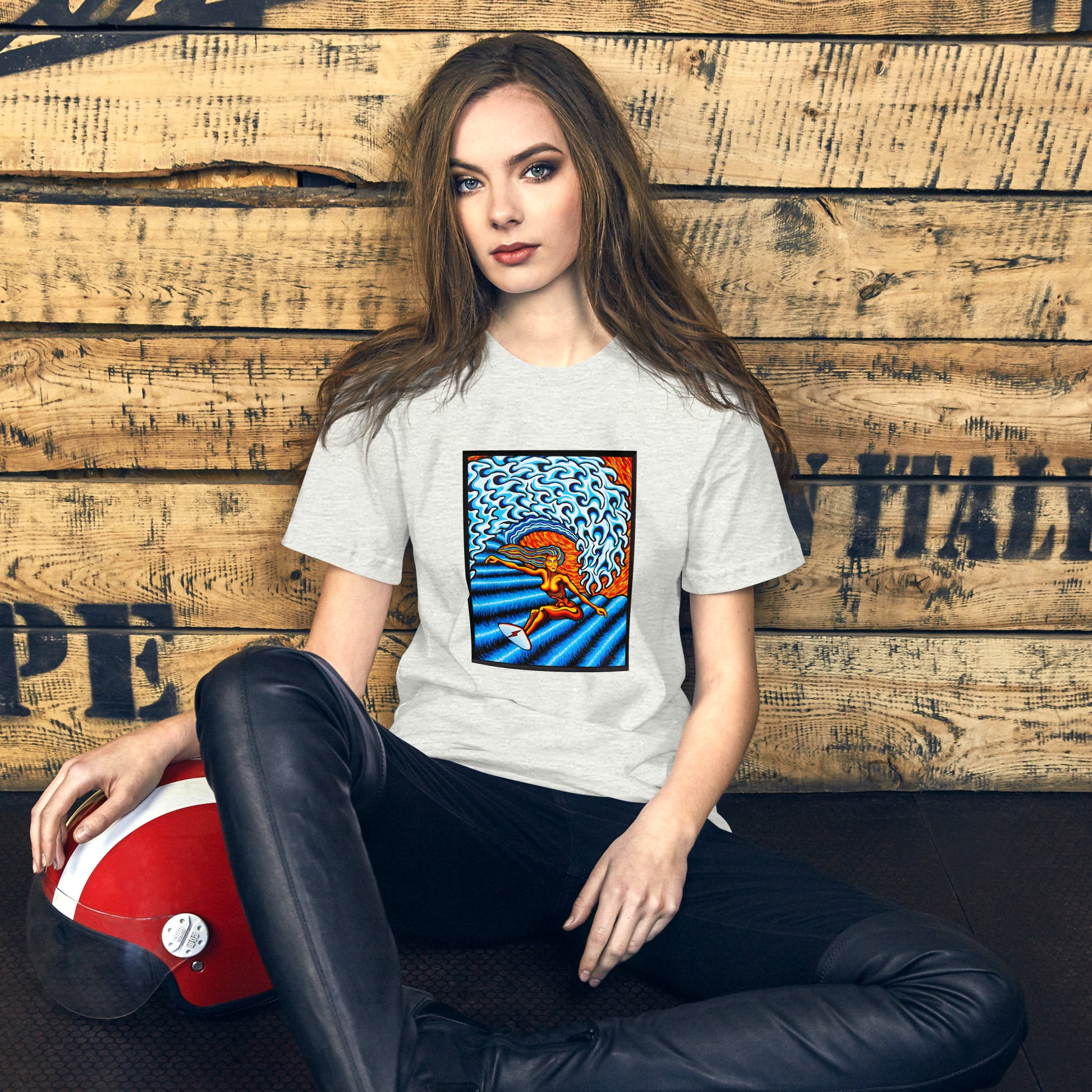 Surfer Girl. Unisex t-shirt