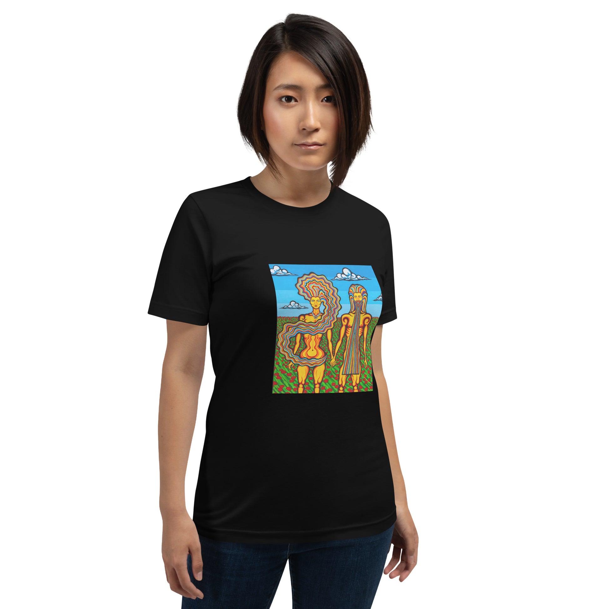 Ma and Pa Earth. Unisex t-shirt