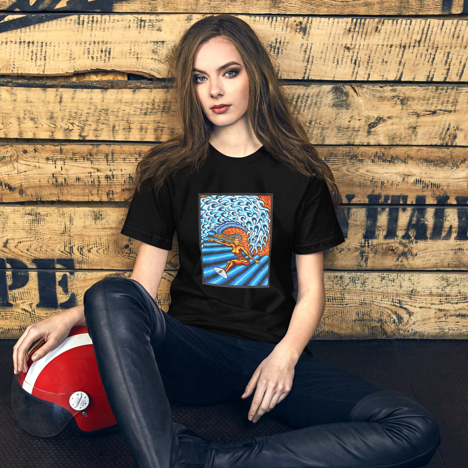 Surfer Girl. Unisex t-shirt