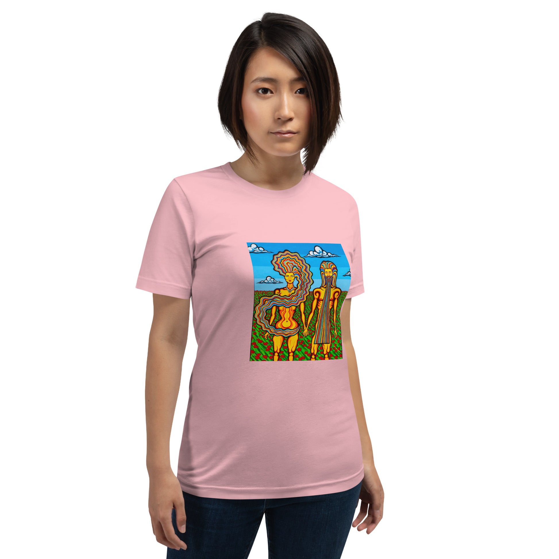 Ma and Pa Earth. Unisex t-shirt