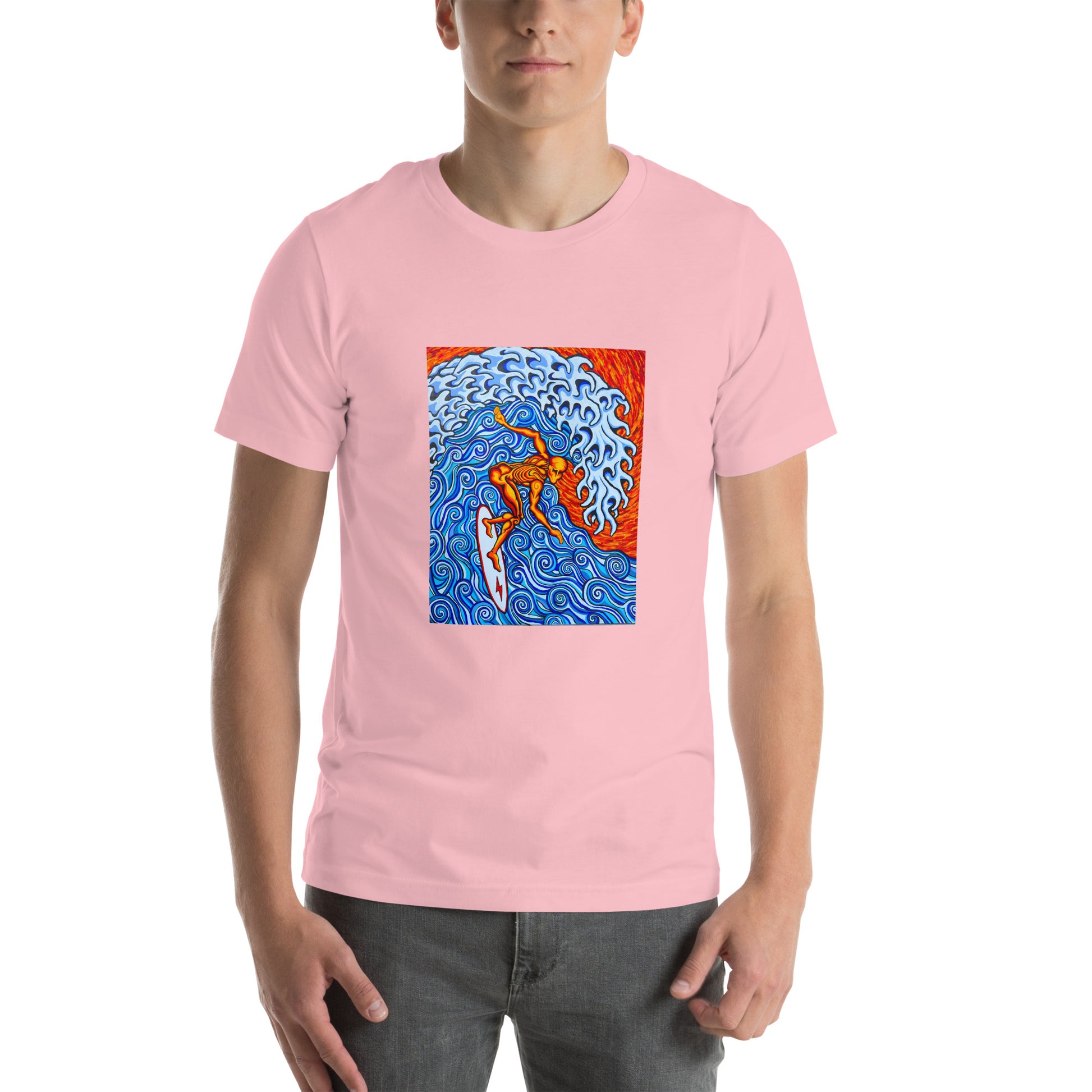 Liquid Surfer. Unisex t-shirt