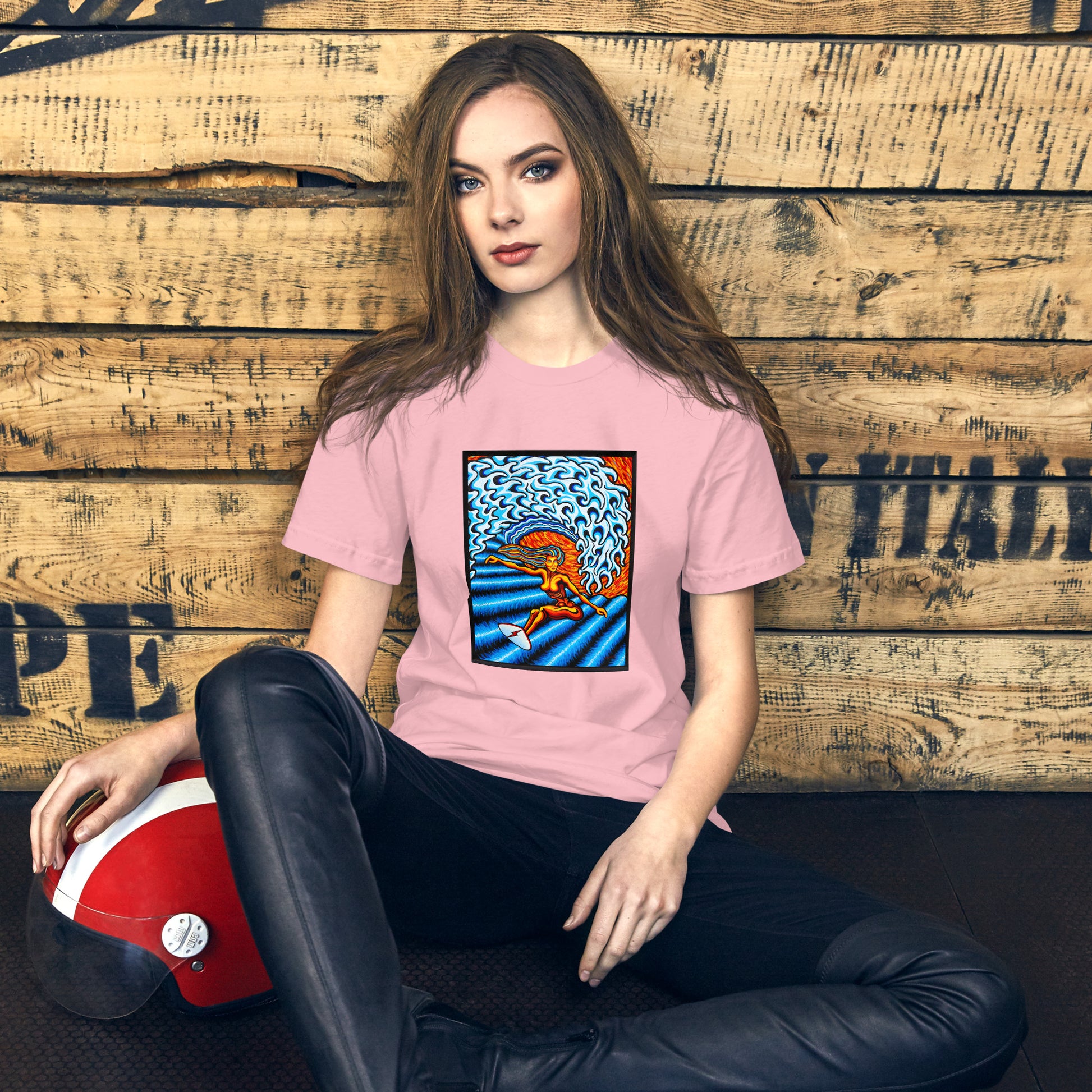 Surfer Girl. Unisex t-shirt