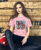 Dancing Dogz 3. Unisex t-shirt