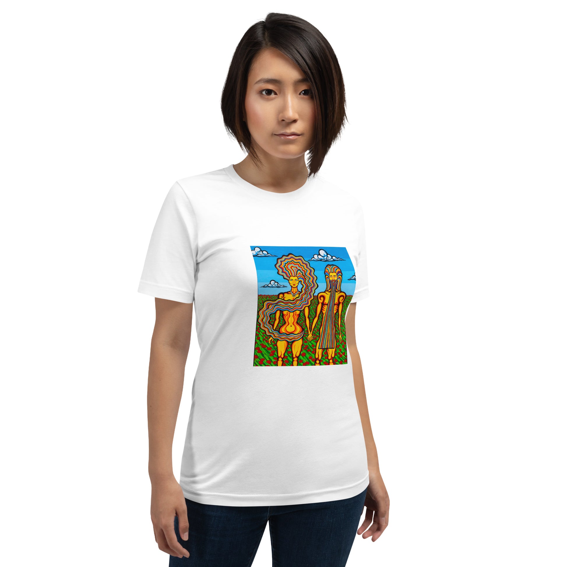 Ma and Pa Earth. Unisex t-shirt