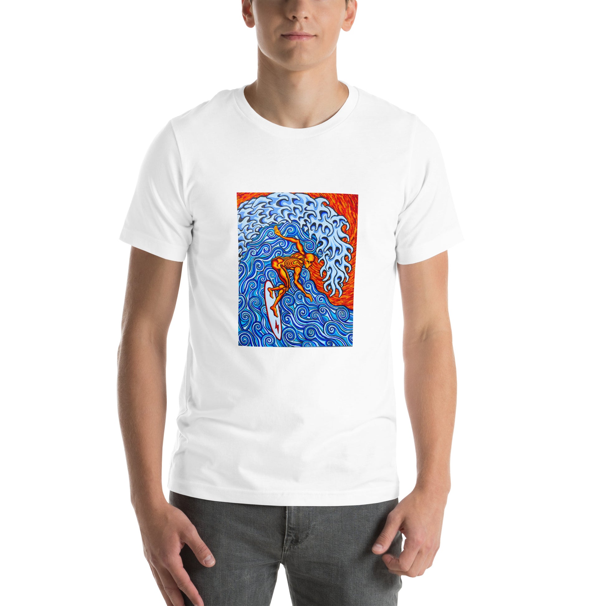 Liquid Surfer. Unisex t-shirt