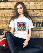 Dancing Dogz 3. Unisex t-shirt